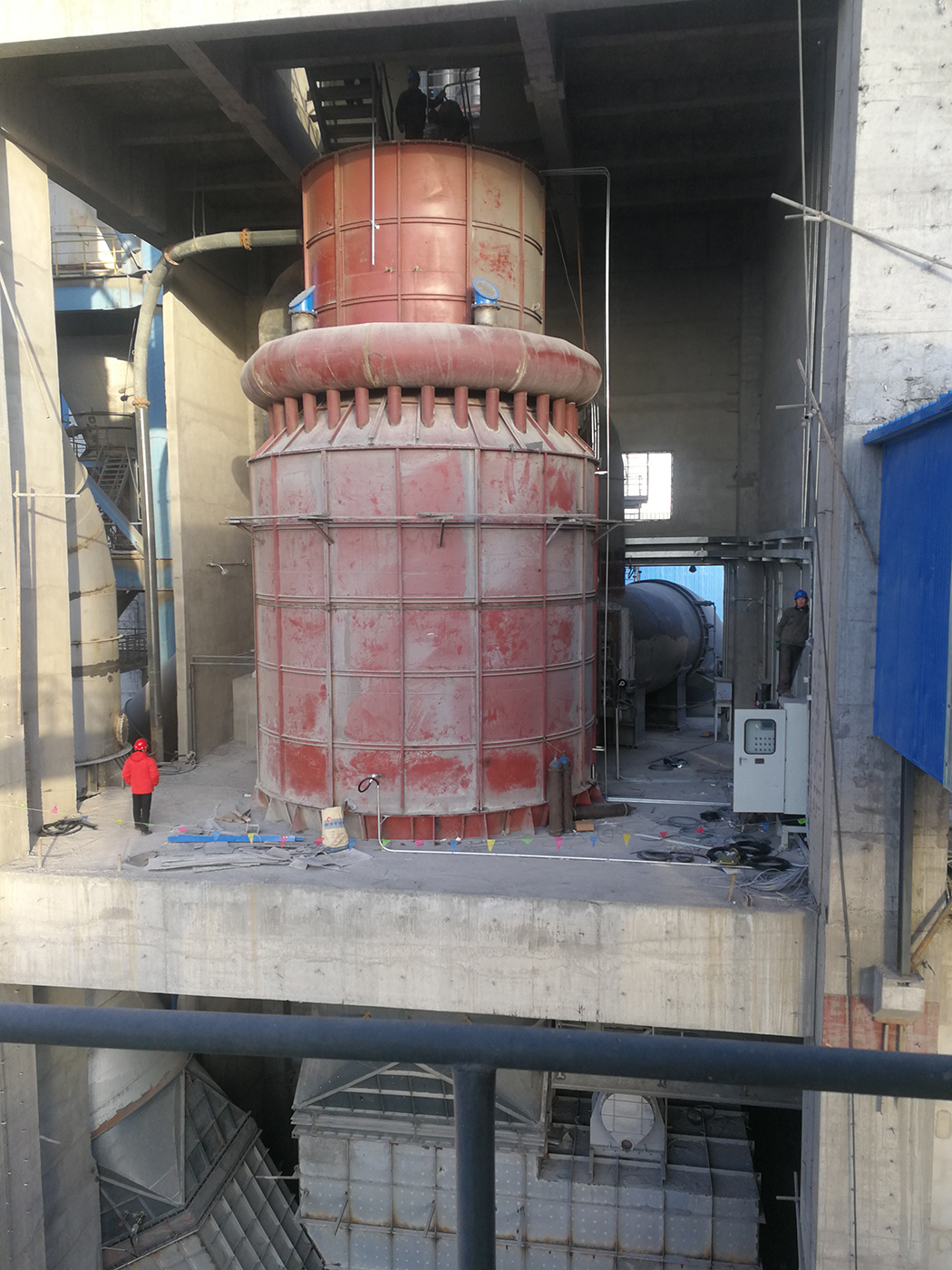  Vertical pulverized coal furnace(Building materials, chemical and metallurgy field)